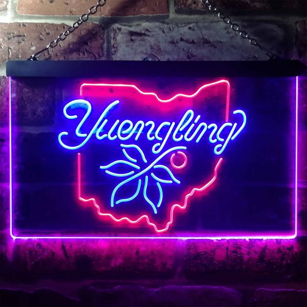 Yuengling Leaf Dual LED Neon Light Sign